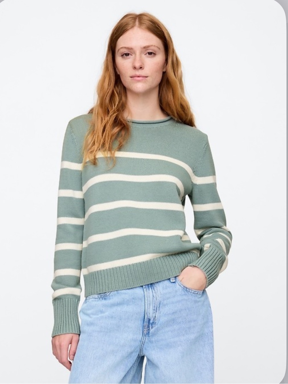NWT Gap 100% Cotton Roll Neck Sweater